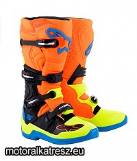 Alpinestars TECH 5 fekete-narancs-UV cross/enduro/ATV csizma 42 (8)