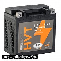 Landport HVTG14H-3 gél-zselés akkumulátor (YTX14L-BS, HVT-3, YTX14-3 helyett)