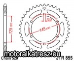 JT 112-466-45 hátsó lánckerék