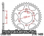 JT 114-563-40 hátsó lánckerék