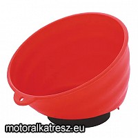   Mágneses tál csavaroknak (nagy műanyag piros) 15cm átmérő