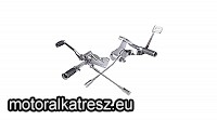 OHC Előre tolt lábtartó szett 508521