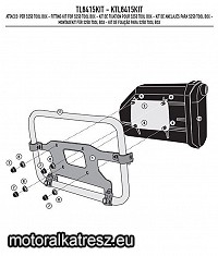 Kappa Szerszámos doboz felszerelő készlet KTL6415KIT