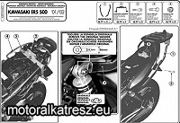 Kappa Hátsó doboztartó konzol K4400