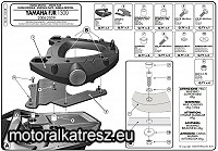 Kappa Hátsó doboztartó konzol K228