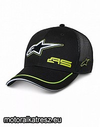 Alpinestars Exceed Trucker hálós sapka fekete-UV színben, logóval