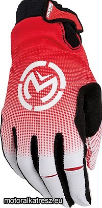 Moose Racing SX1 piros-fehér-fekete cross/enduro/nyári kesztyű XL (1 pár)