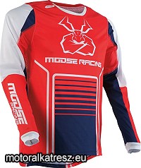 Moose Racing Agroid piros-fehér-kék mez M (1 db) Moose Racing Agroid piros-fehér-kék mez M (1 db)