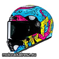 HJC V10 SQUEEZE MC28 bukósisak XS