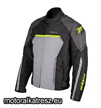 Seventy Degrees SD-JR65 PISTON átmeneti textildzseki fekete-szürke-UV 4XL (1 db)