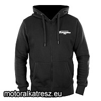 Furygan CORP ZIP HOODIE kapucnis pulóver fekete M