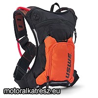 USWE Moto Hydro 3 hátizsák 2l-es ivózsákkal fekete-narancs (1 db)