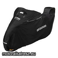 Oxford Stormex kültéri extra vihar- és vízálló motortakaró ponyva hátsó dobozos motorokhoz XL