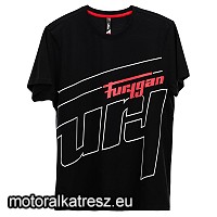 Furygan TS RAGE póló fekete-fehér-piros S