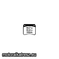 EBC FA016 fékbetét