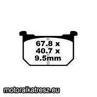 EBC FA068 fékbetét