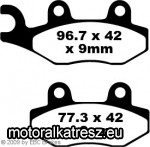 EBC FA228 fékbetét