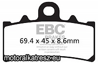 EBC FA606 fékbetét