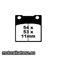 EBC FA045V fékbetét