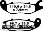 EBC FA375HH fékbetét