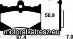SBS (Scandinavian Brakes) 601HF fékbetét