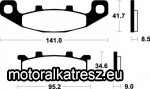 SBS (Scandinavian Brakes) 597HS fékbetét