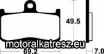 SBS (Scandinavian Brakes) 782HS fékbetét
