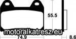 SBS (Scandinavian Brakes) 706RST fékbetét