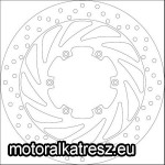 Brembo 208489955 / 68B407G5 féktárcsa
